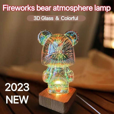 3D Bear Firework Light Lamp 8Q3H094IM 65 $ Lights & Lighting My Store The Awesome Store